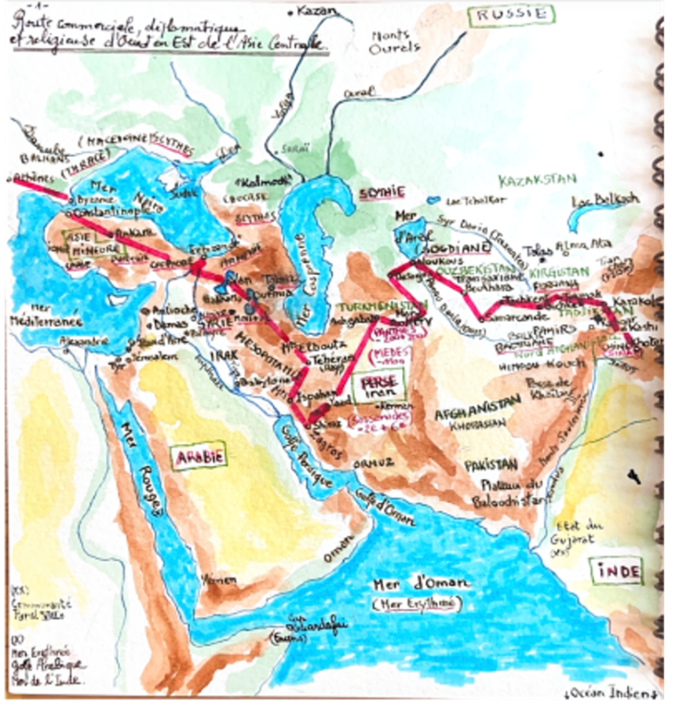 Voyager à travers le continent eurasiatique : Les Routes de la Soie comme outil de développement du Soft Power chinois